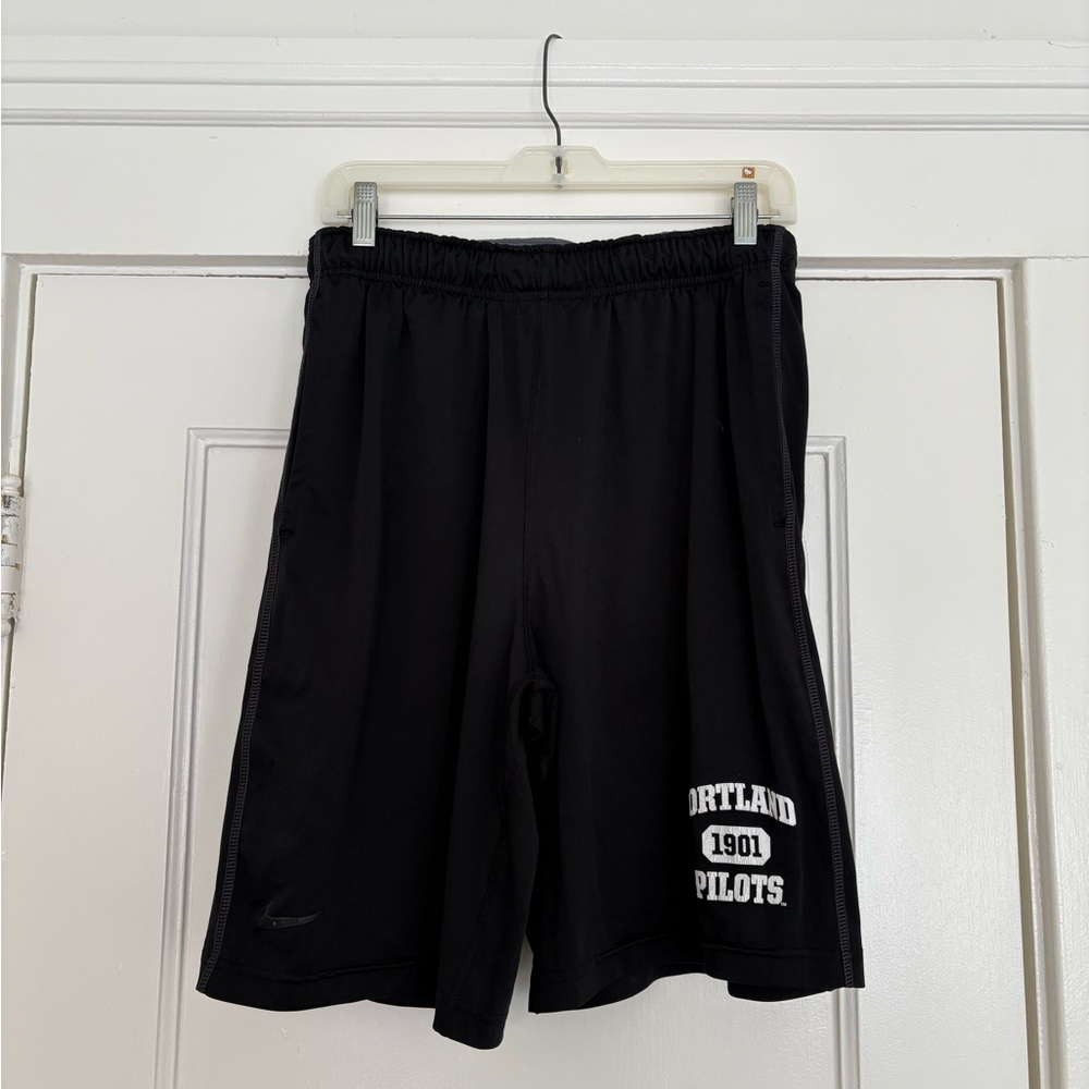 Nike Black Athletic Shorts Lightweight Mesh